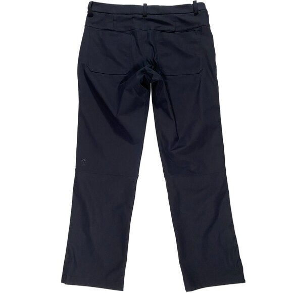Lululemon Relaxed Fit Commission Pant Black mens size 35x29.5 - Picture 2 of 9